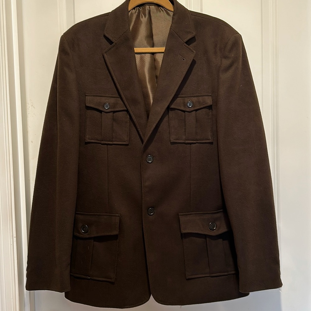 Simon’s Exclusive Men’s Brown Jacket Size 42R